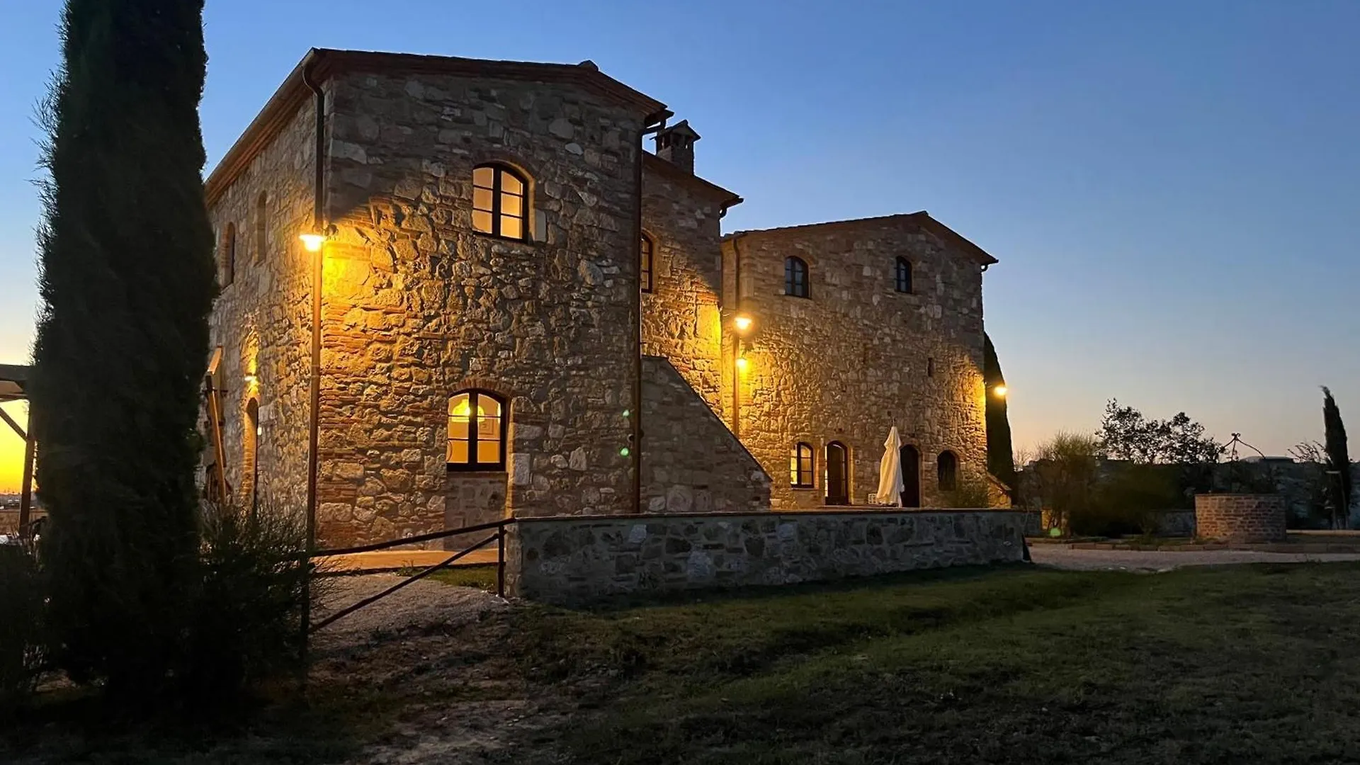Podere Fossaccio Casa Fiordaliso Asciano Itálie