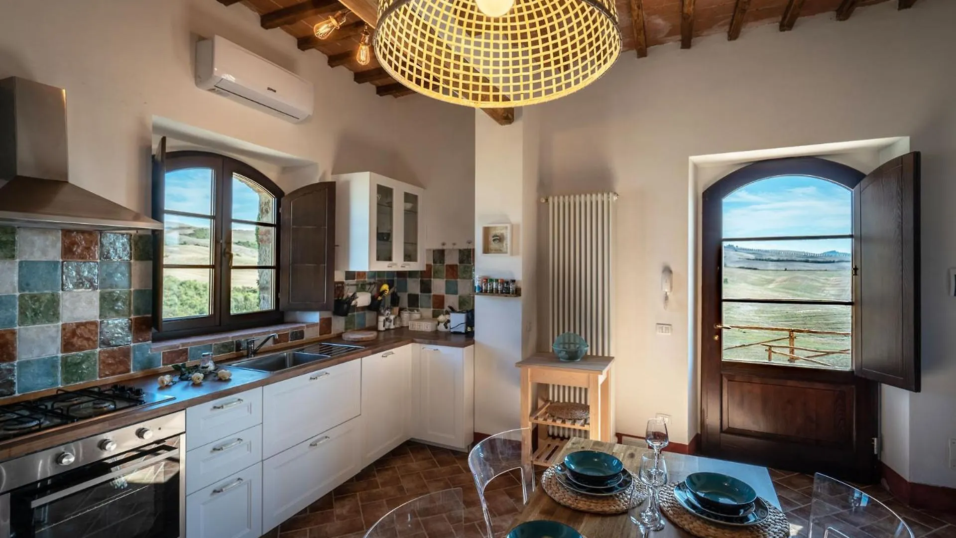 Prázdninový dům Podere Fossaccio Casa Fiordaliso Asciano Itálie